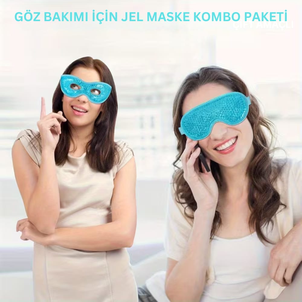 Göz Altı Torbaları ve Şişlik Giderici Jel Maske