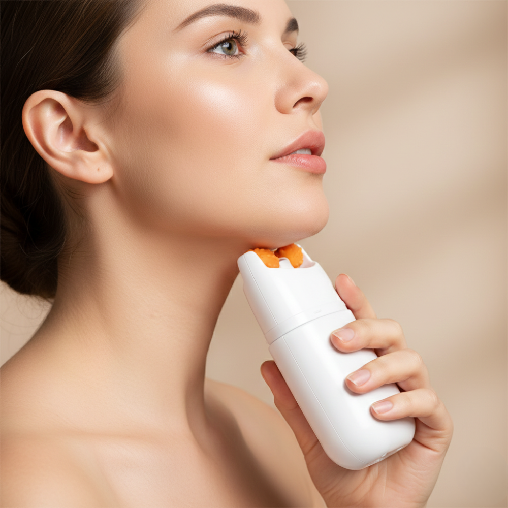 V-Line Sıkılaştırıcı Boyun ve Gıdı Kremi - Entegre Masaj Roll-On Başlıklı